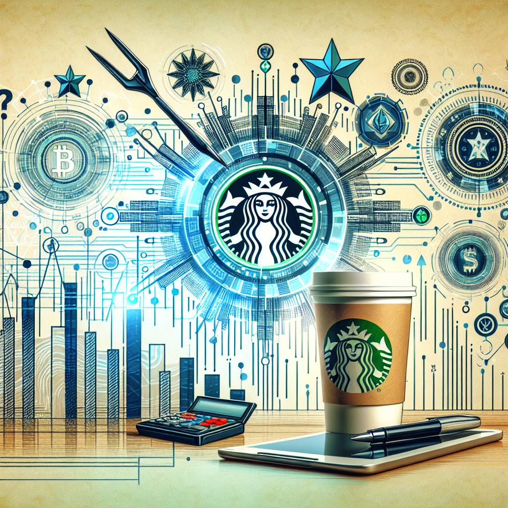 What is the potential impact of Starbucks stock on the cryptocurrency market in 2030?