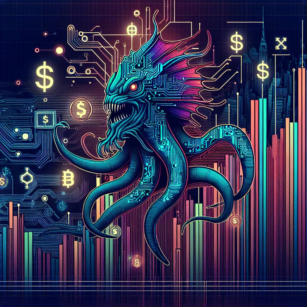 Where can I find visually appealing kraken images for my cryptocurrency presentation?