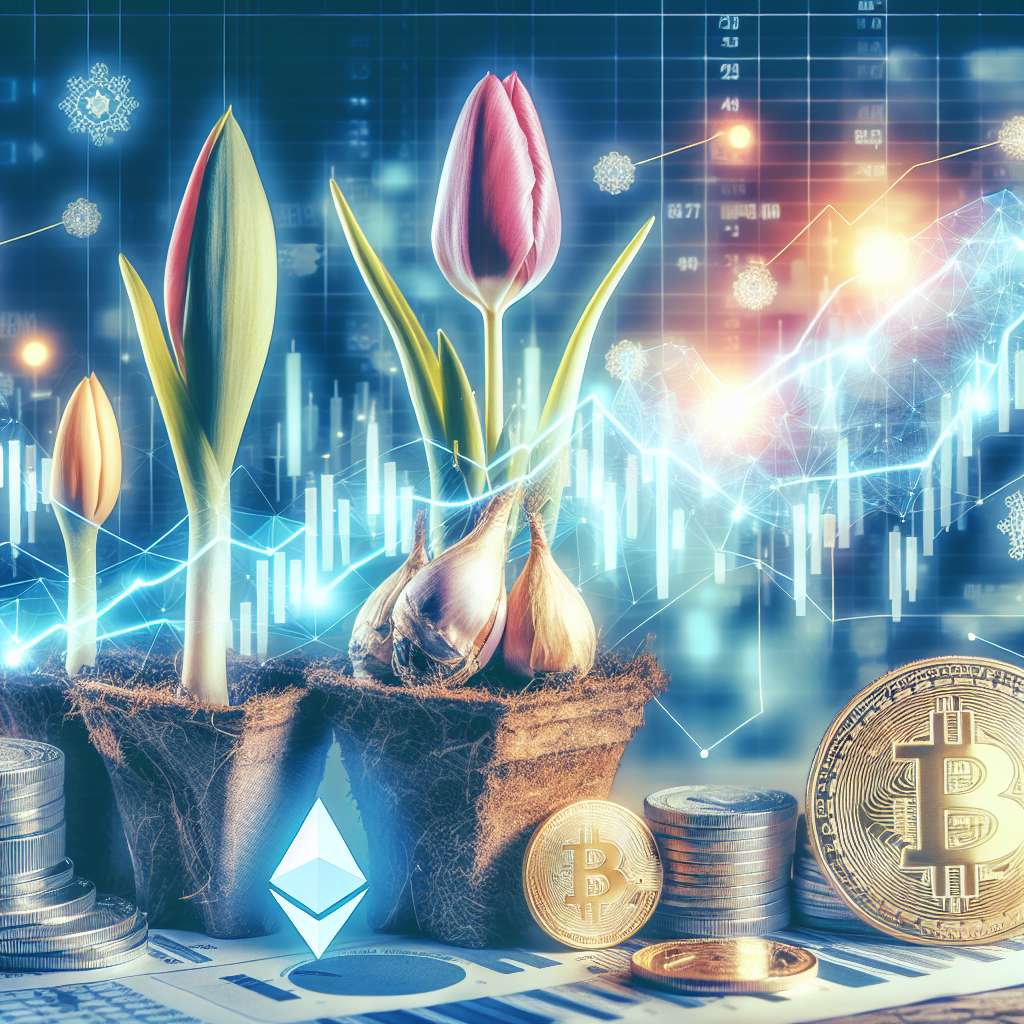 What are the benefits of combining tulip investments with cryptocurrency?