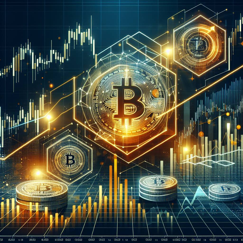What are the most common continuation chart patterns in the cryptocurrency market?