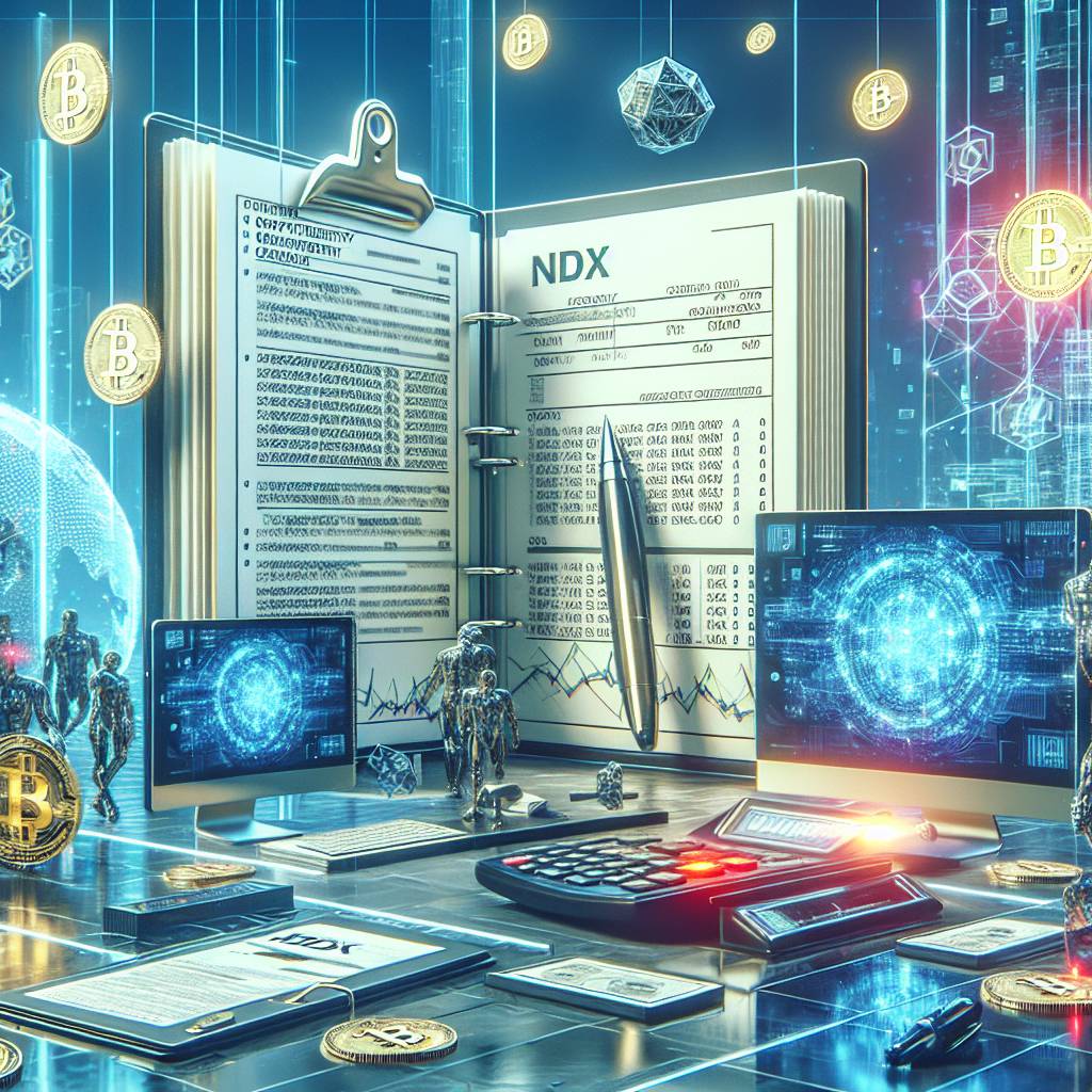 How does the NDX stock price compare to other digital currencies?