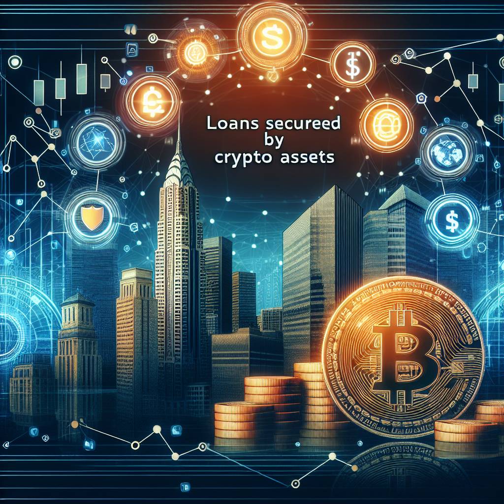 What are some reputable lenders that offer loans secured by crypto assets?