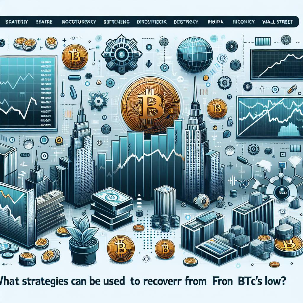 What strategies can be used to recover from failed trades in the cryptocurrency market?
