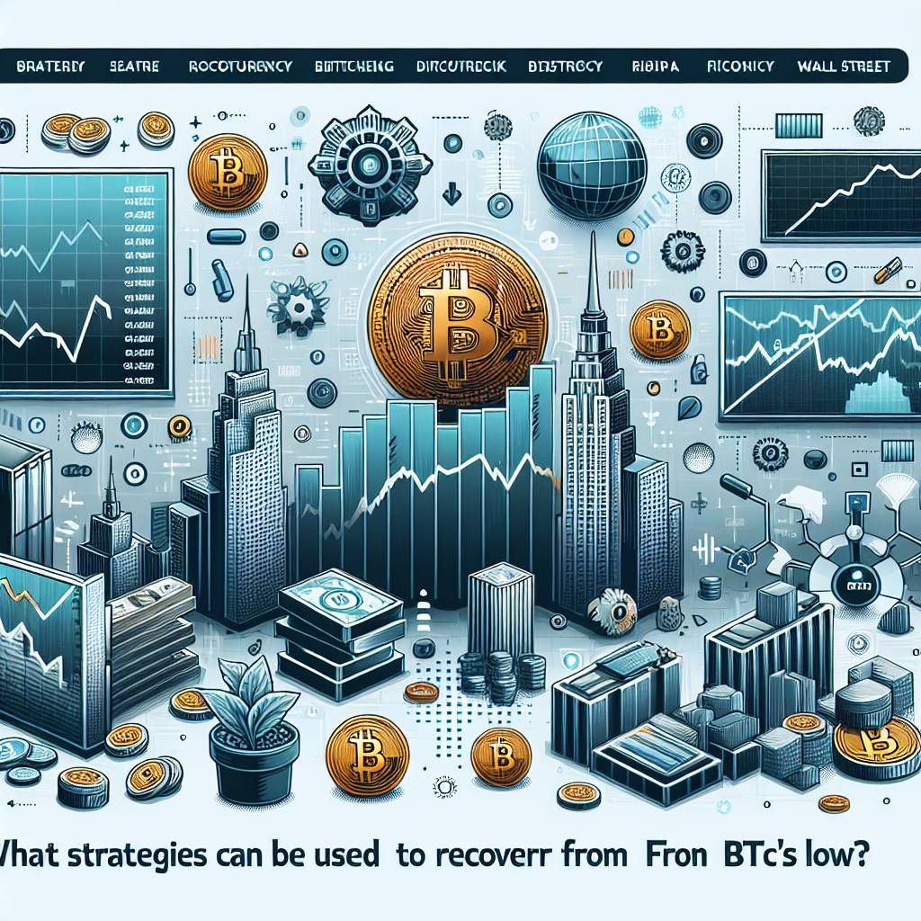 What strategies can be used to recover from BTC's all-time low?