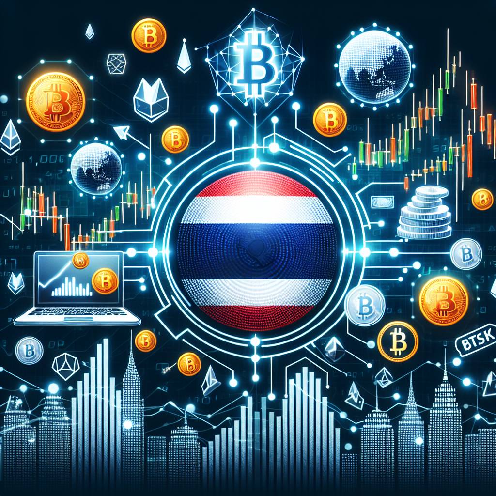 What are the most popular cryptocurrencies used for exchanging dollars to Thai Baht?