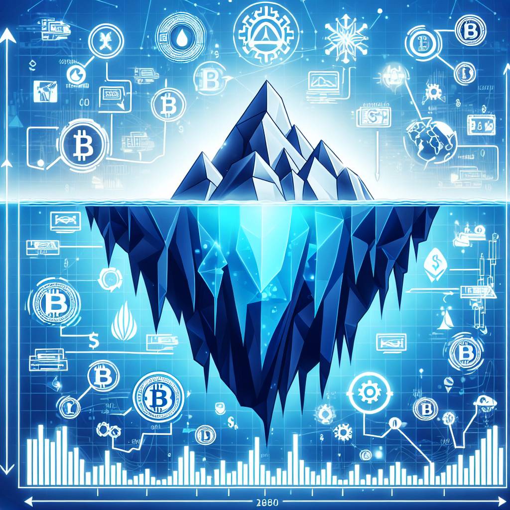 What are the strategies to effectively use iceberg orders in digital asset trading?