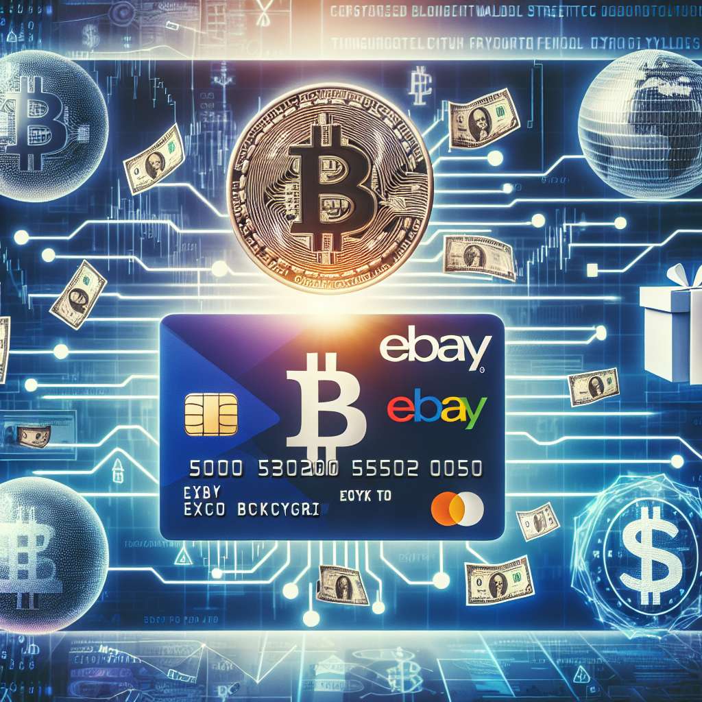 How can I convert my eBay e-gift card into Bitcoin or other digital currencies?