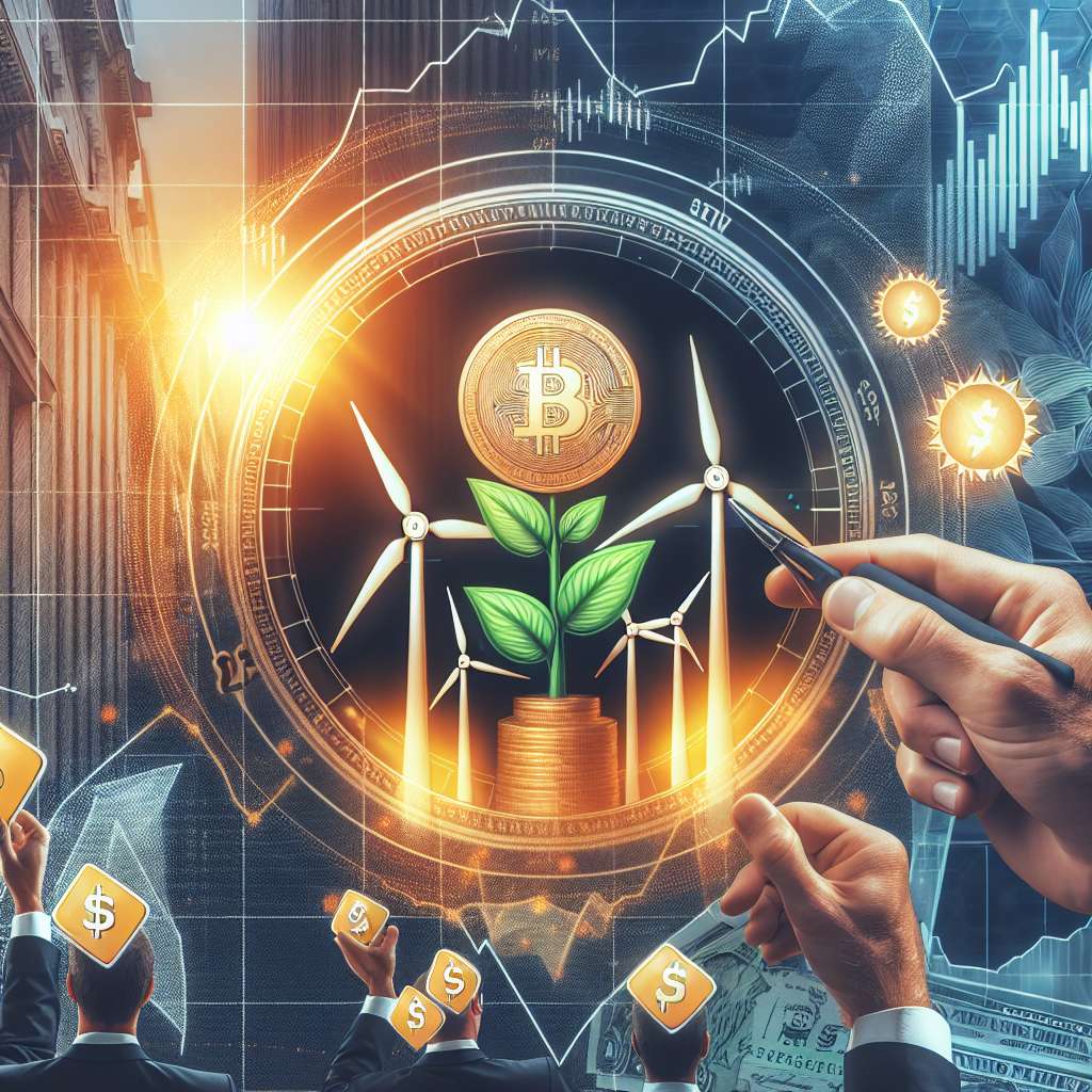 What are the potential investment opportunities in renewable energy-focused cryptocurrencies with the rise of clean energy policies like those supported by Hillary Clinton?