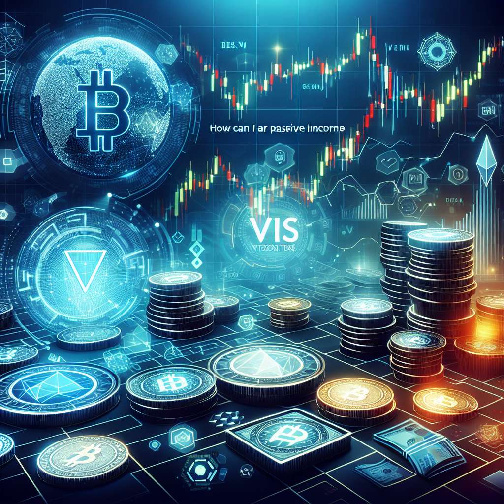 How can I earn passive income with vis token in the decentralized finance (DeFi) ecosystem?