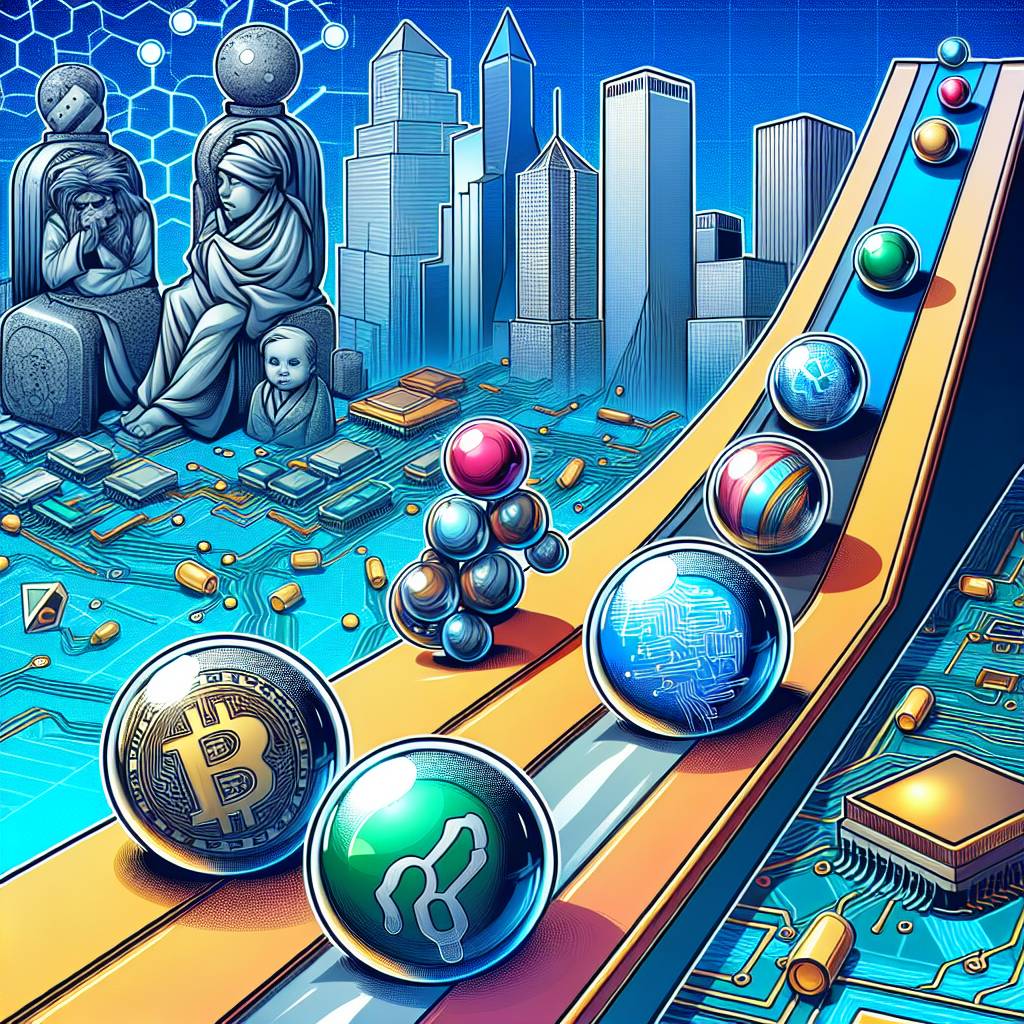 Why do some cryptocurrencies operate in monopolistic market structures?