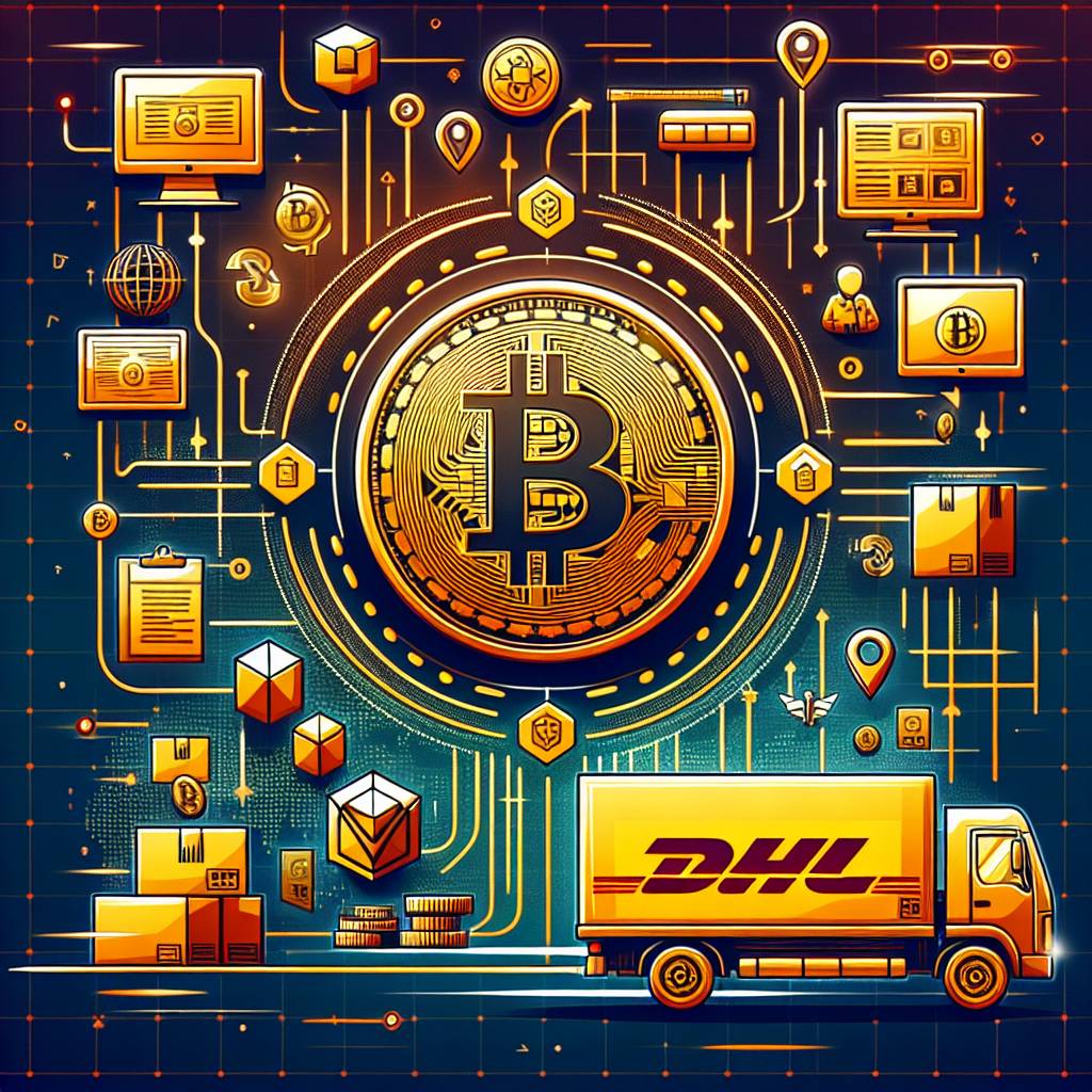 What are the advantages of using DHL for delivering digital currency to PO boxes?