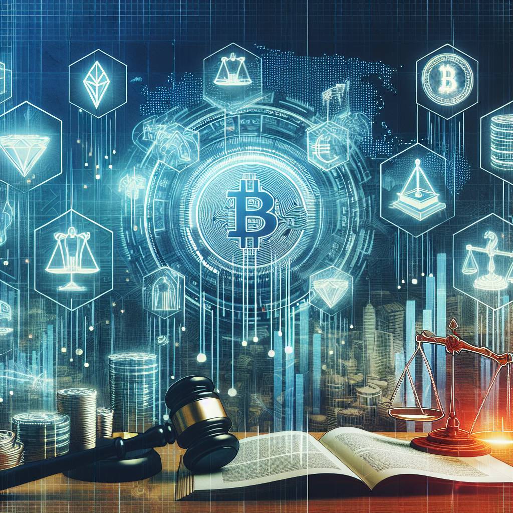 How does adjudication in law influence the development and adoption of blockchain technology in the cryptocurrency industry?