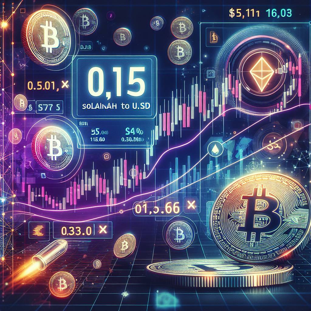 How can I convert 0.15 solana to USD?