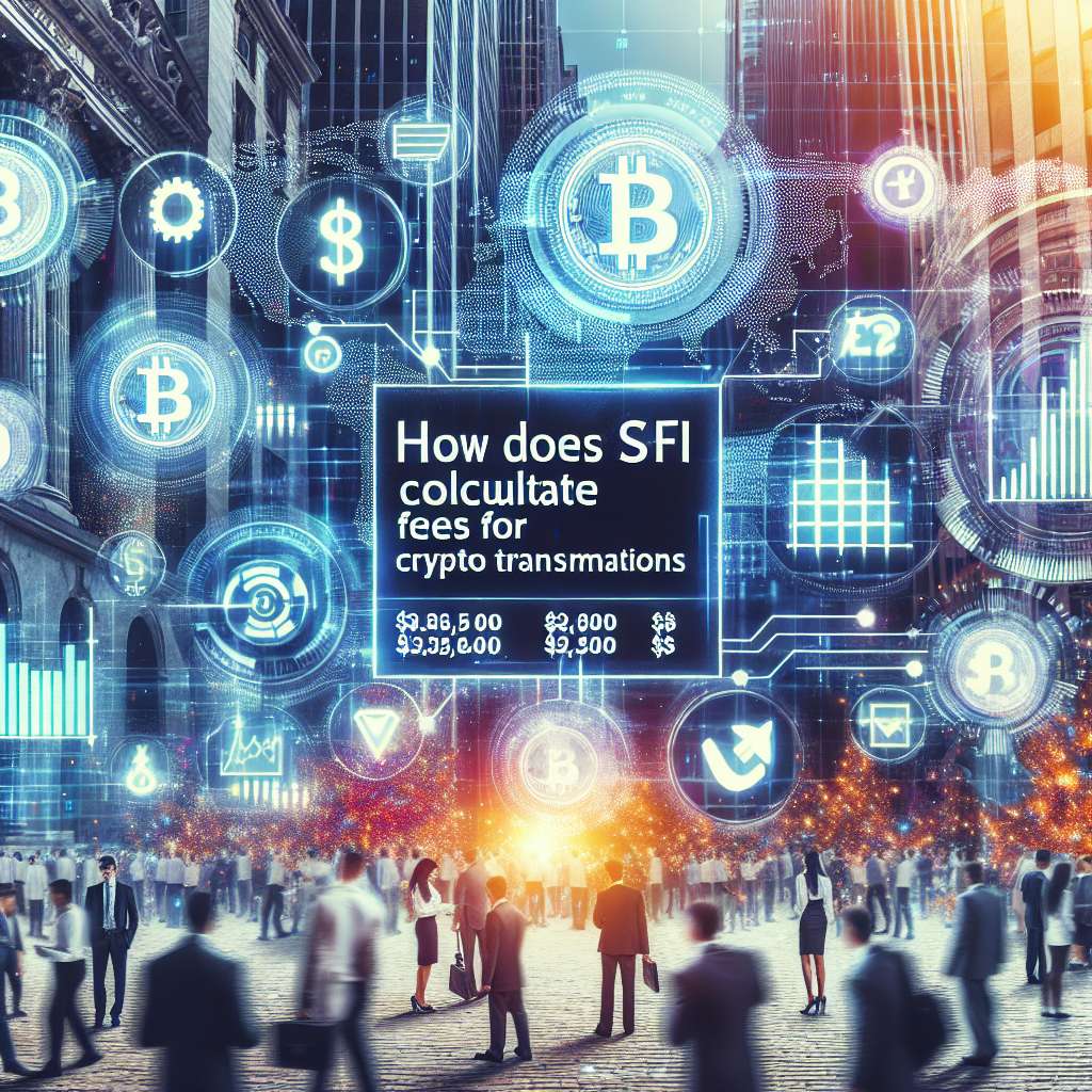 How does Sofi calculate fees for crypto transactions?