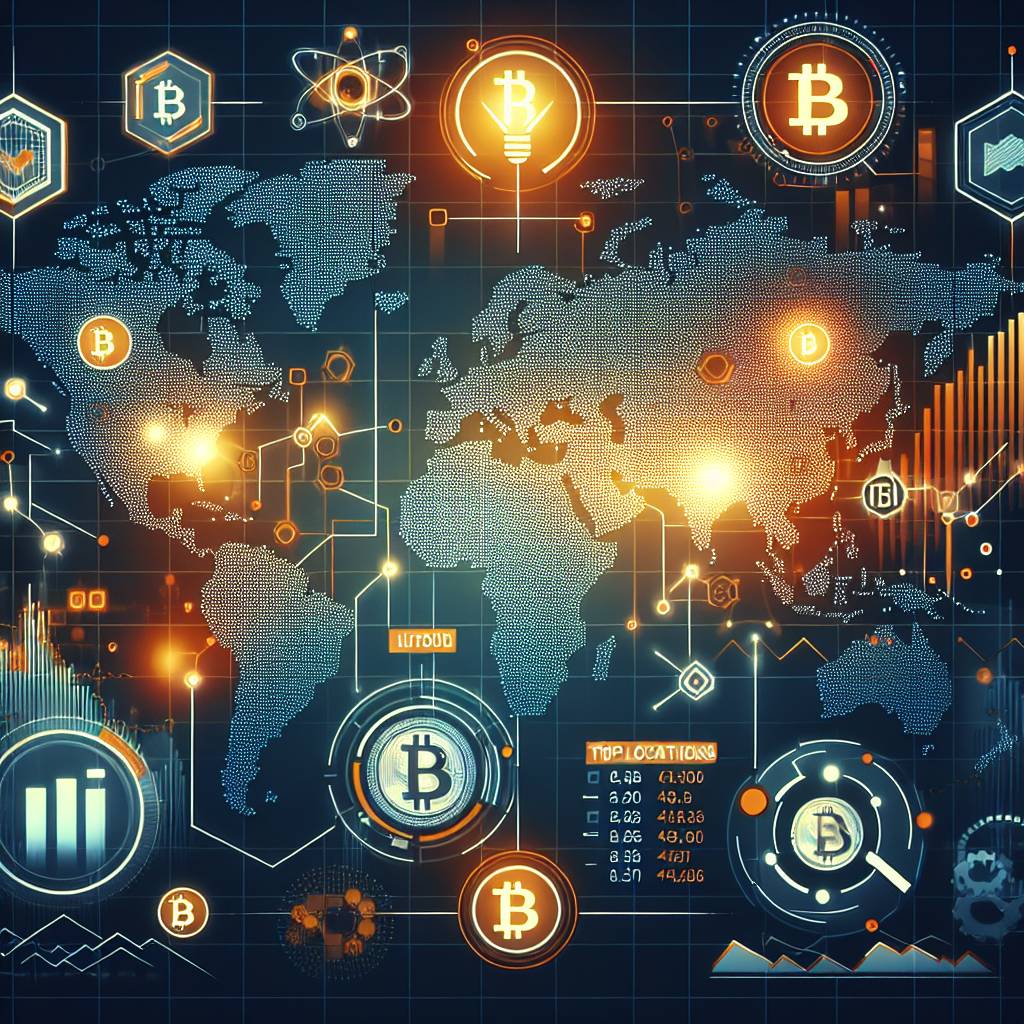 What are the top locations for bitcoin ETF investors?