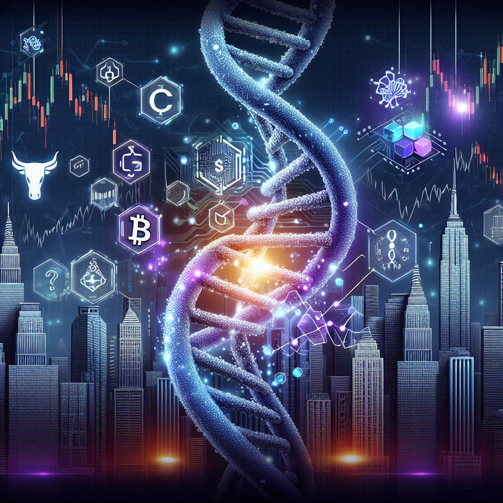 What is the correlation between DNA stock and the overall cryptocurrency market?