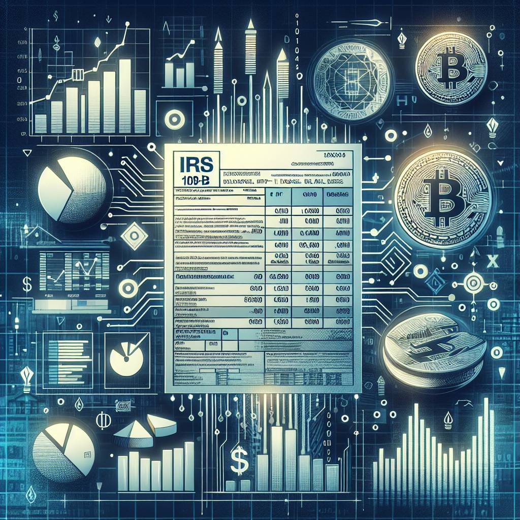 How can I use IRS Form 1099-B to calculate my capital gains or losses from cryptocurrency trading?