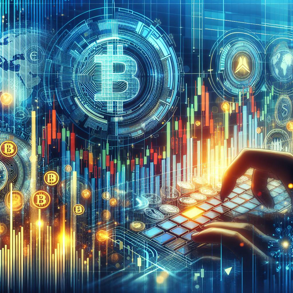 How can I use financial charts to predict the price movement of cryptocurrencies?