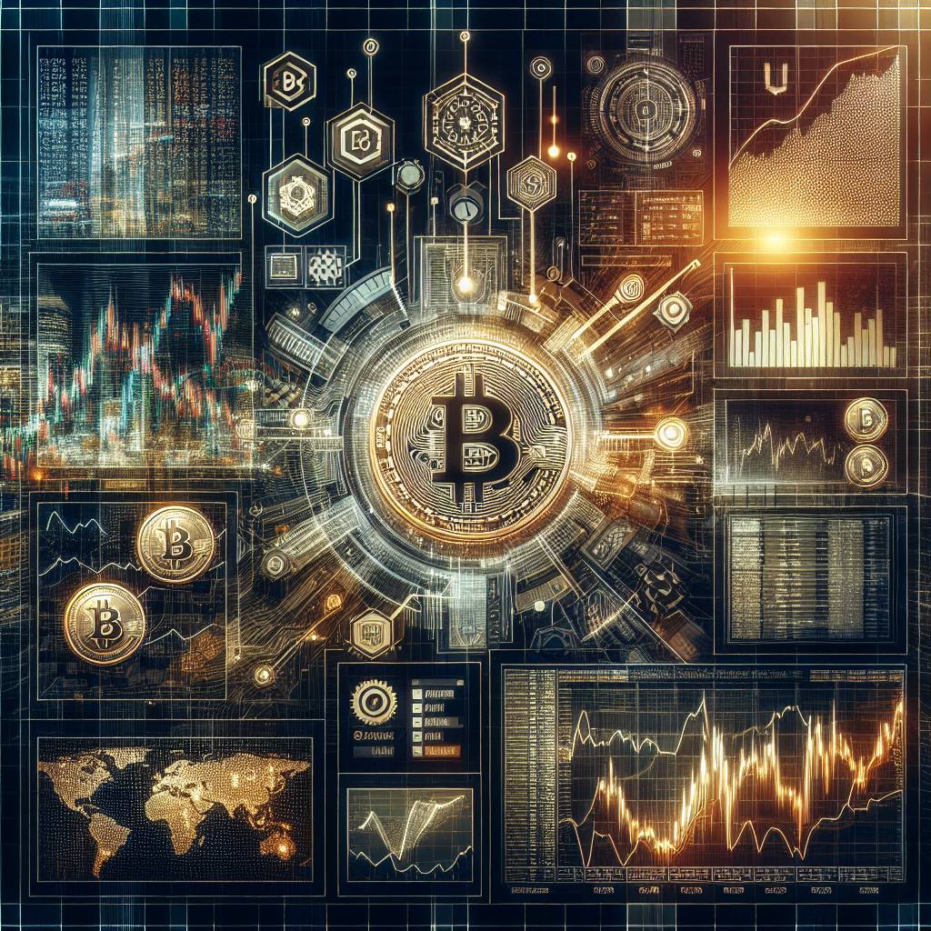 How does the market price of a cryptocurrency affect its market value?