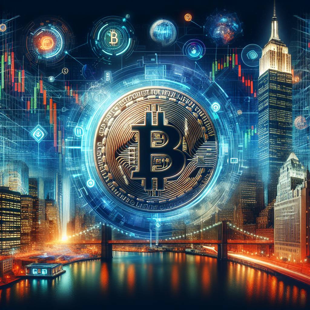What is the correlation between the implied open for Nasdaq and the performance of cryptocurrencies?
