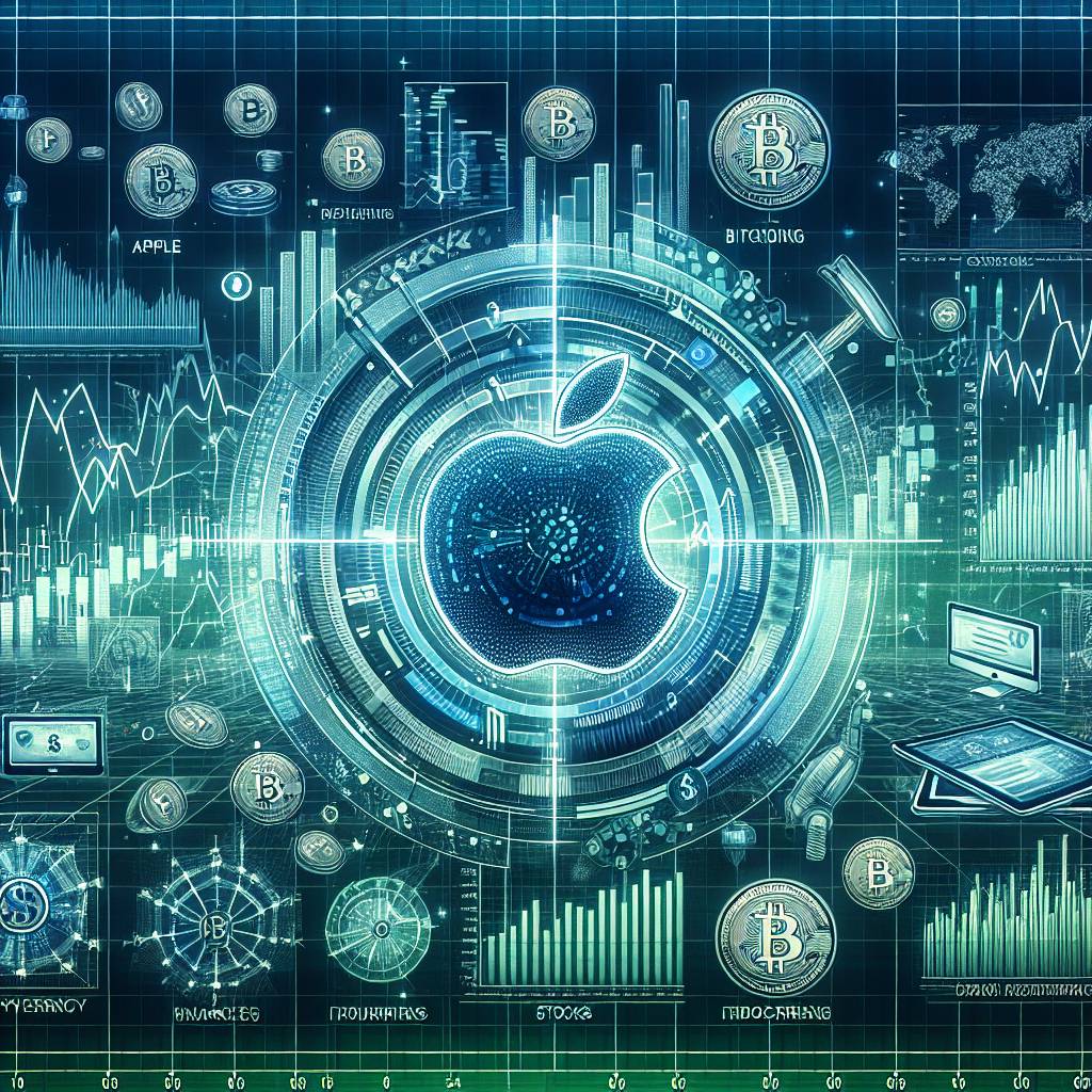 How does Apple's trading value compare to popular cryptocurrencies like Bitcoin and Ethereum?