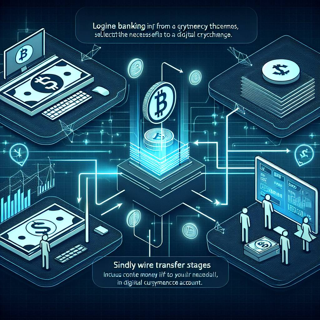 What are the steps to wire transfer money from Bank of America to a digital currency exchange?