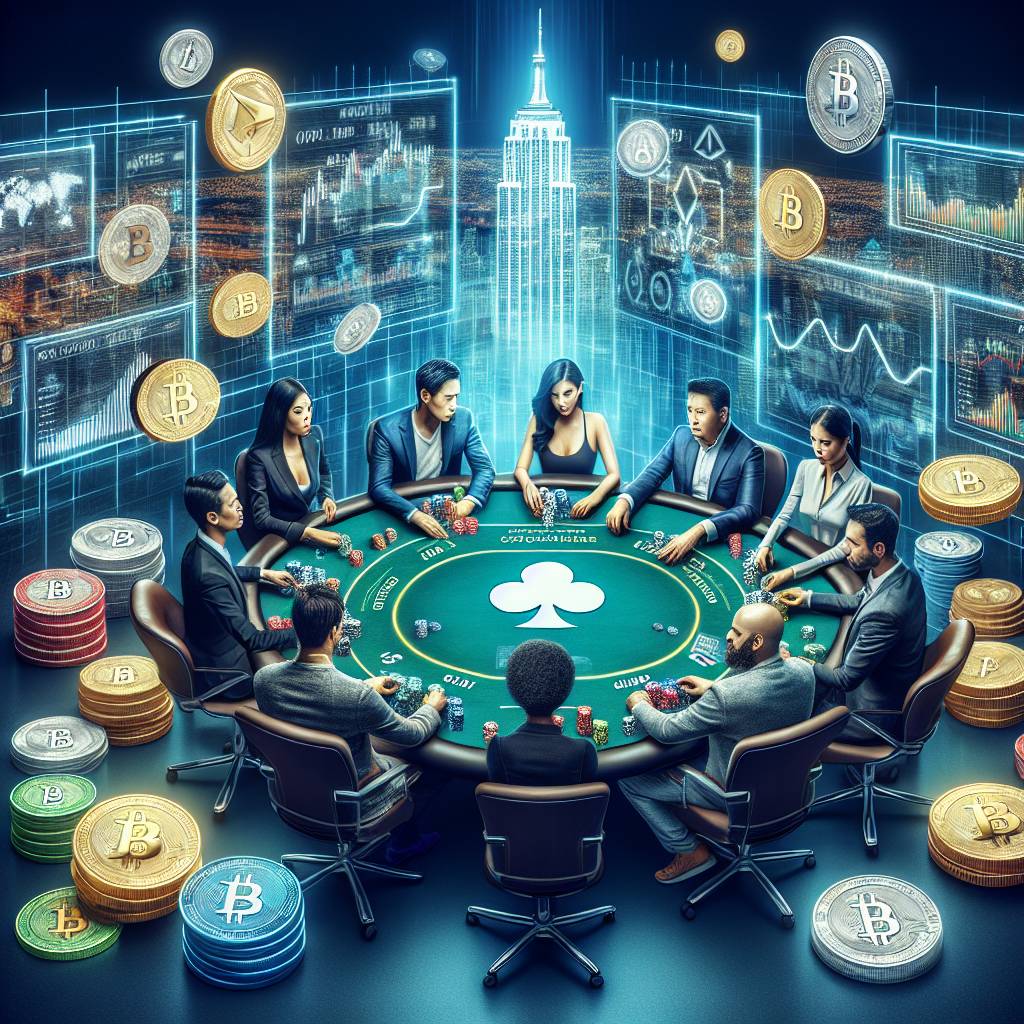 Are there any online poker tournaments that offer rewards in cryptocurrency?