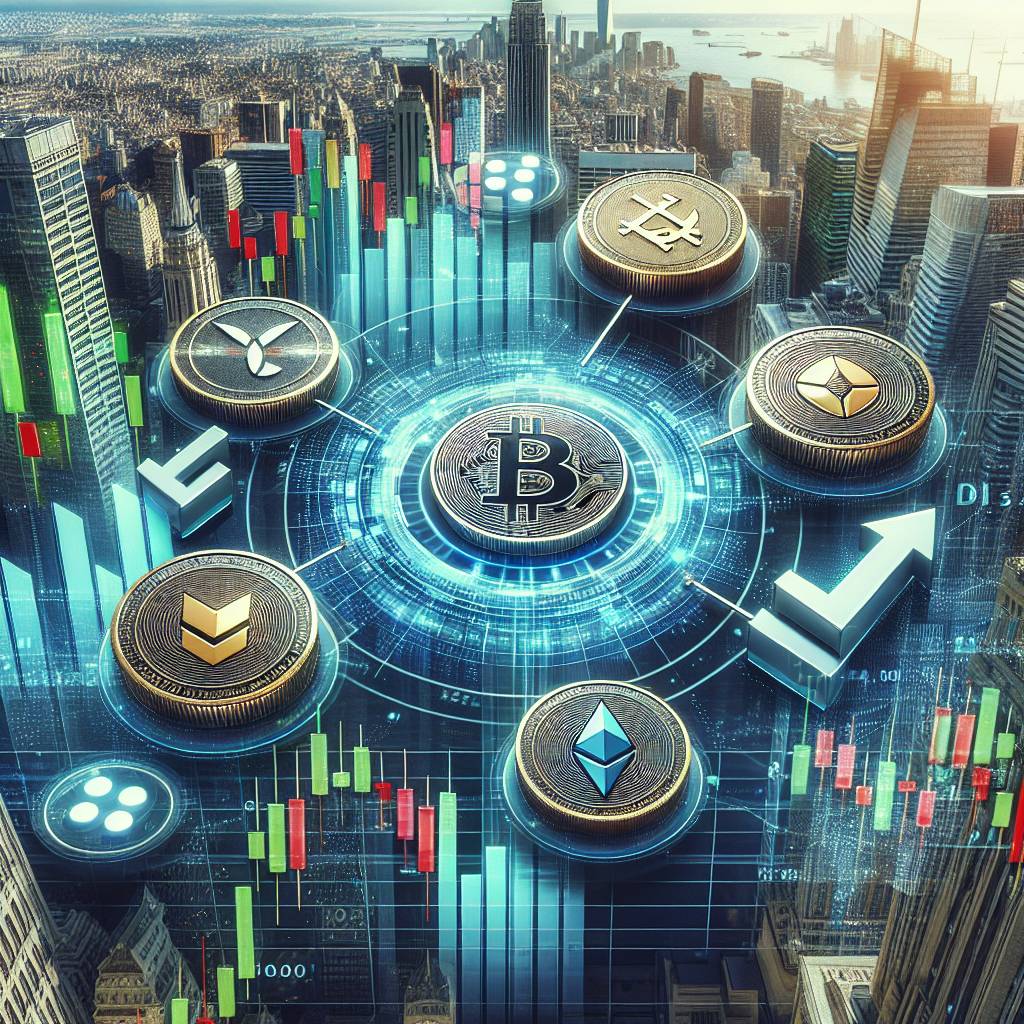 What are the best digital currencies to invest in based on the stock market square chart?