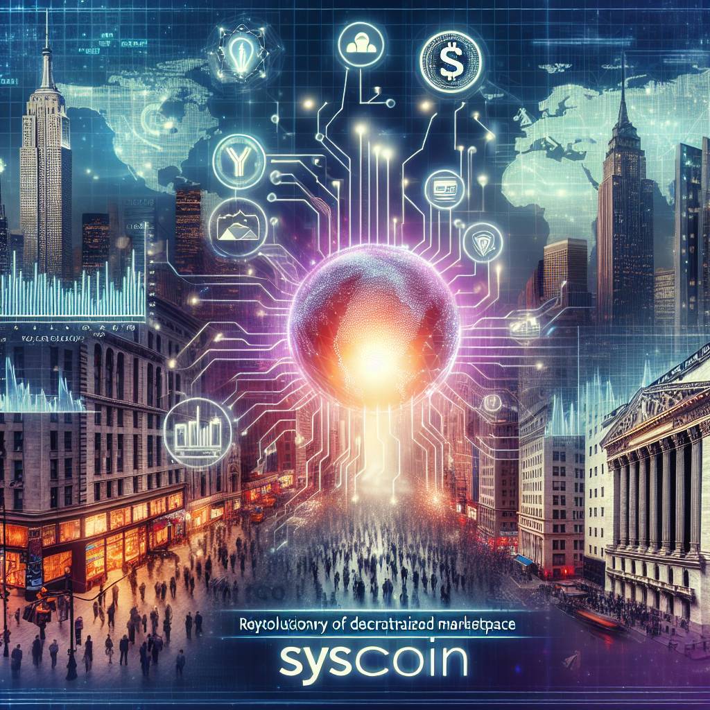 How can Syscoin's decentralized marketplace revolutionize online shopping?