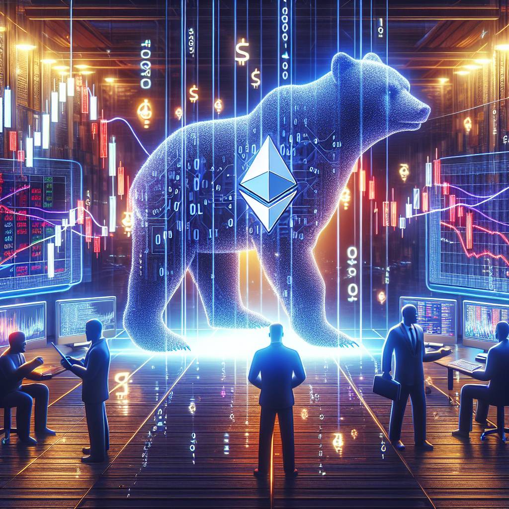 Can shorting digital currencies like Ethereum be profitable in a bear market?