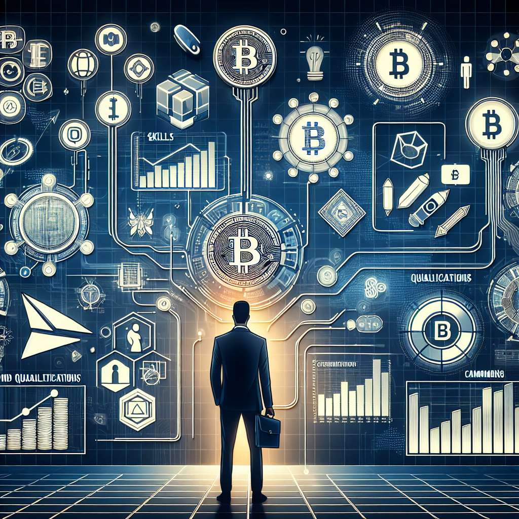 What skills and qualifications are required for crypto jobs?