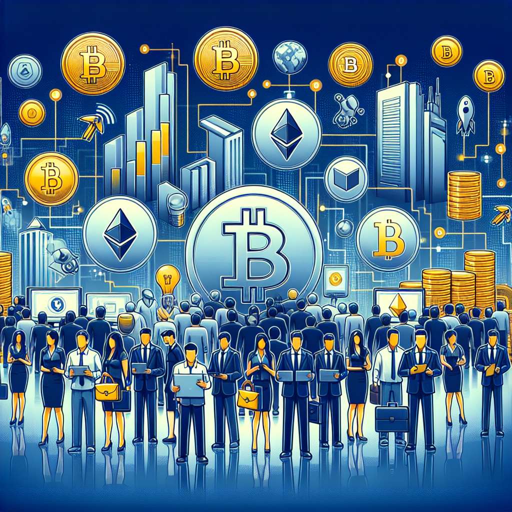 What are the main participants in the cryptocurrency market?