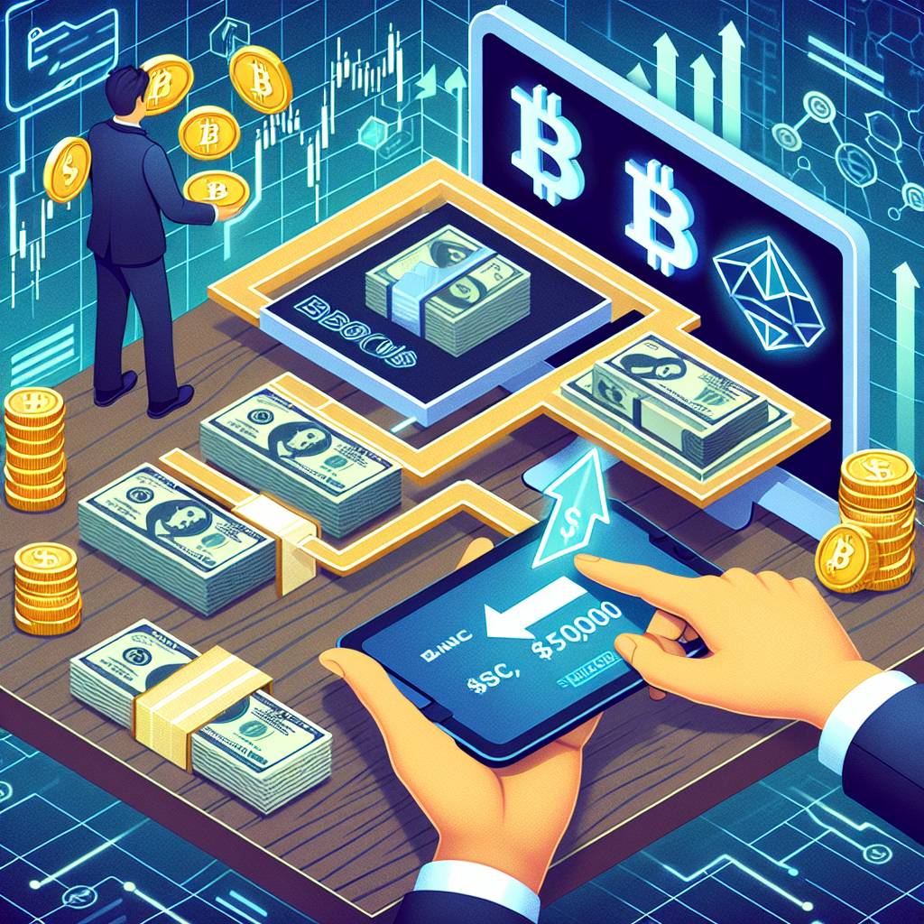 What are the steps to transfer funds to a digital currency exchange?