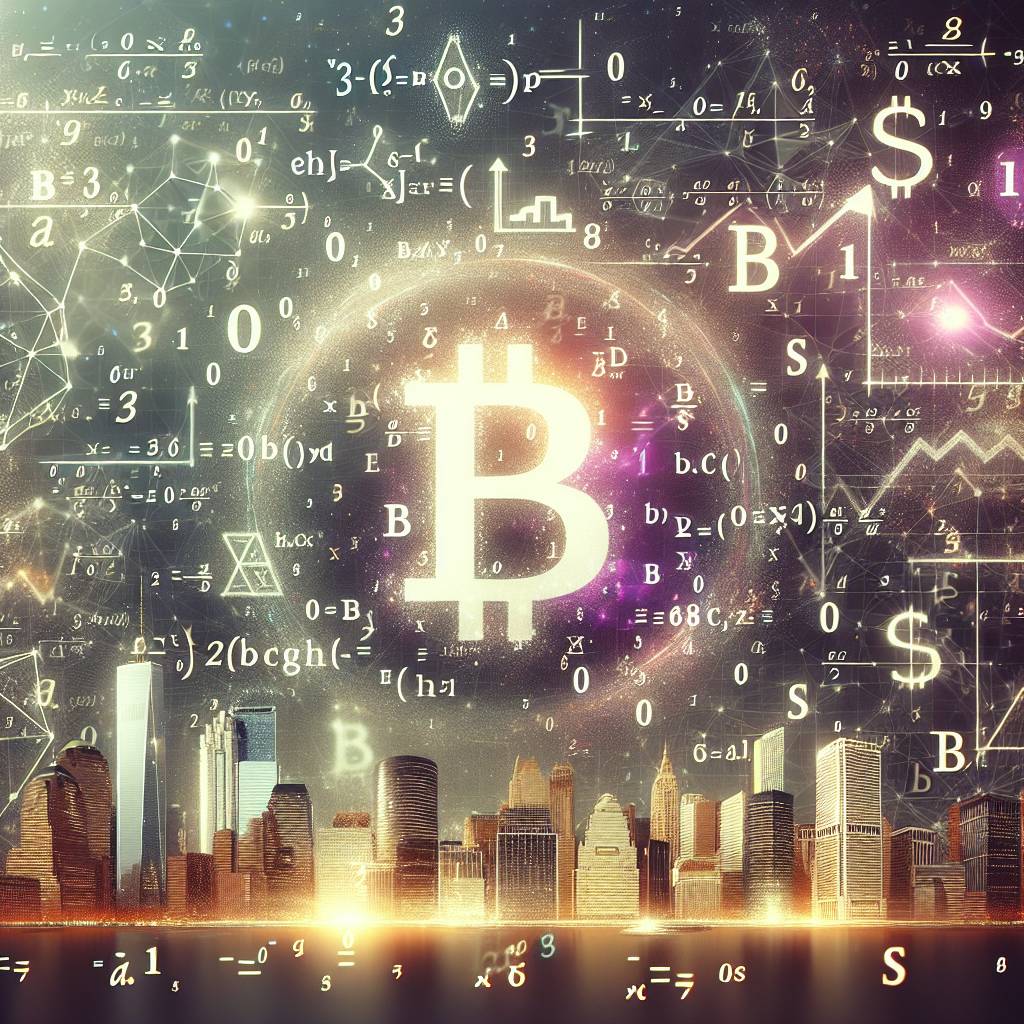 Can you explain the mathematical formula behind the Bitcoin equation?