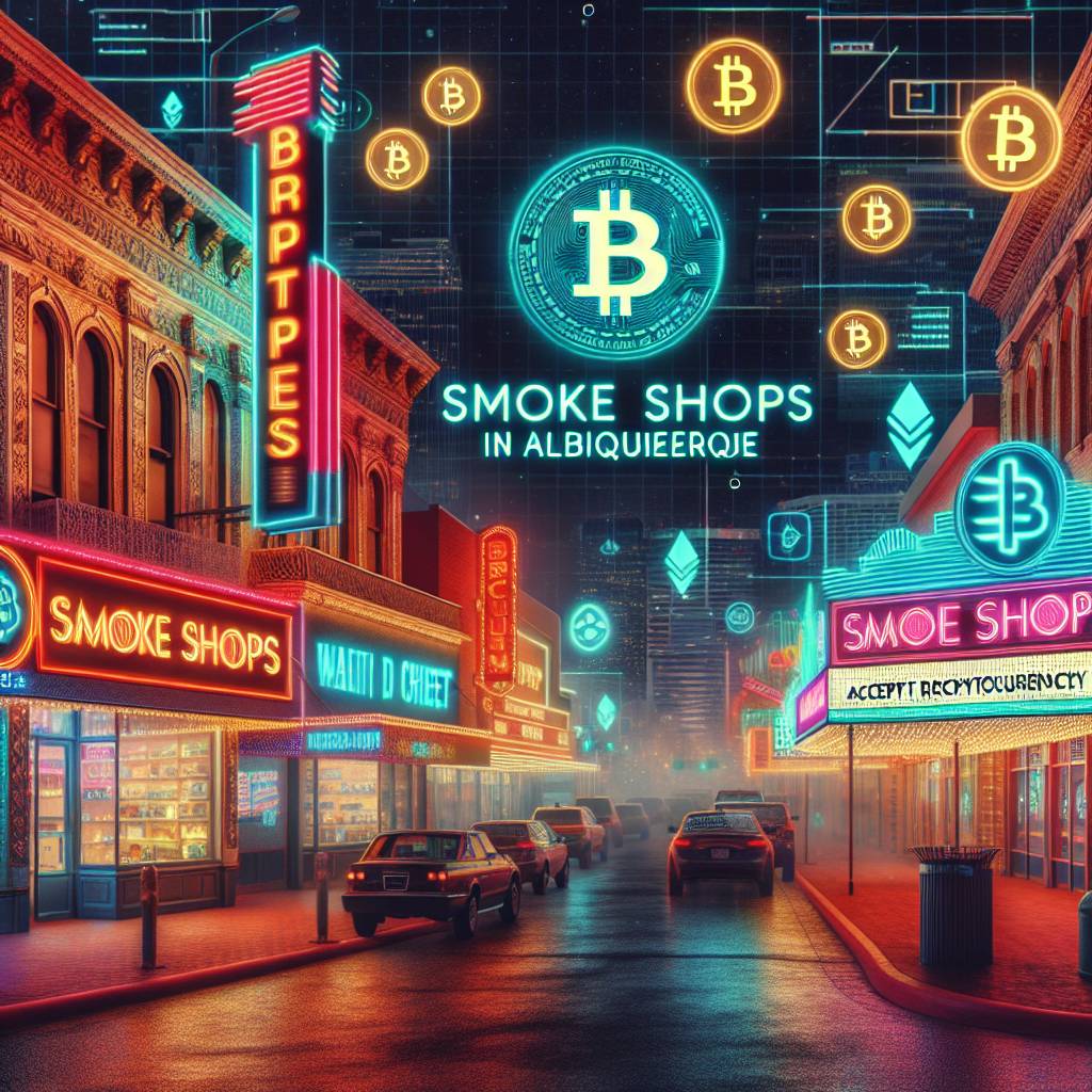 What are the best lit smoke shops in Albuquerque that accept cryptocurrency?