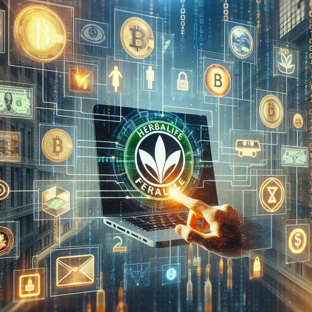 How can I use cryptocurrency to pay for Herbalife products?