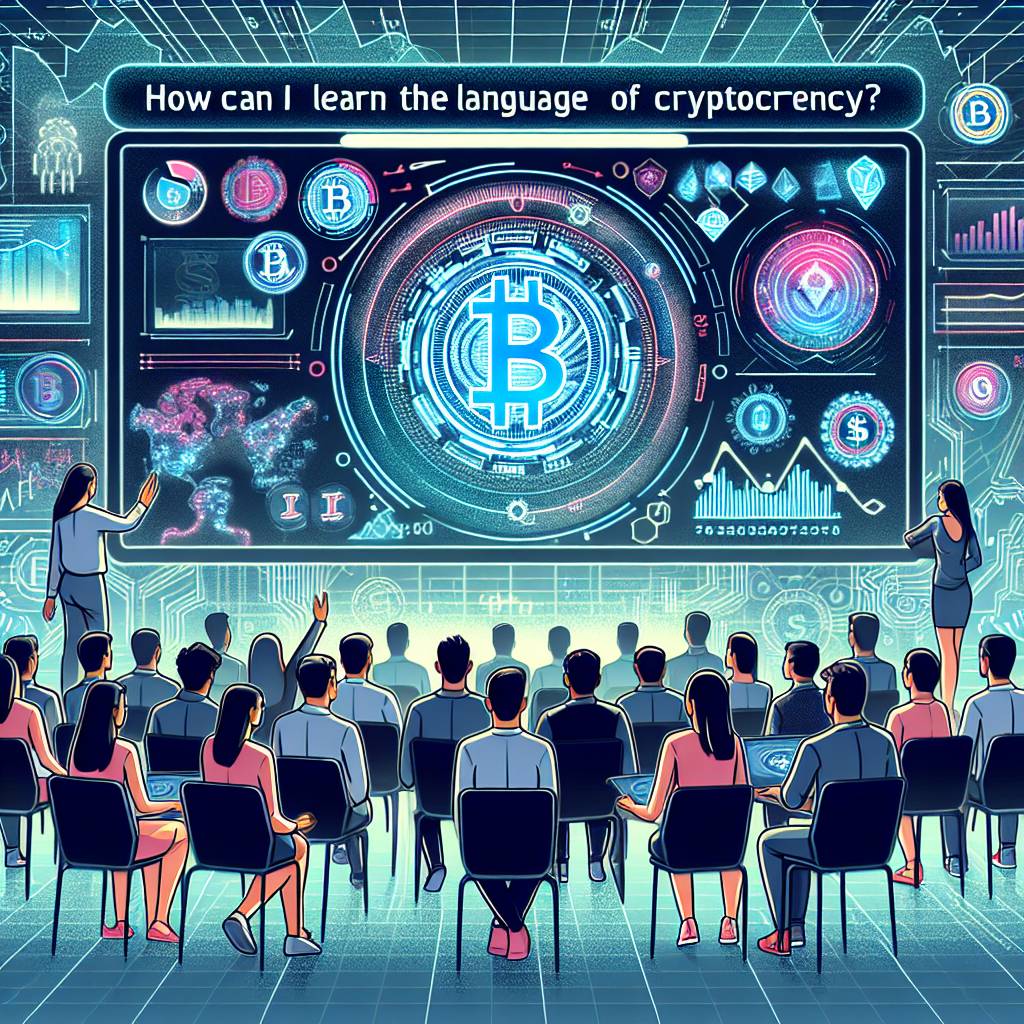 How can I learn the language of cryptocurrency?