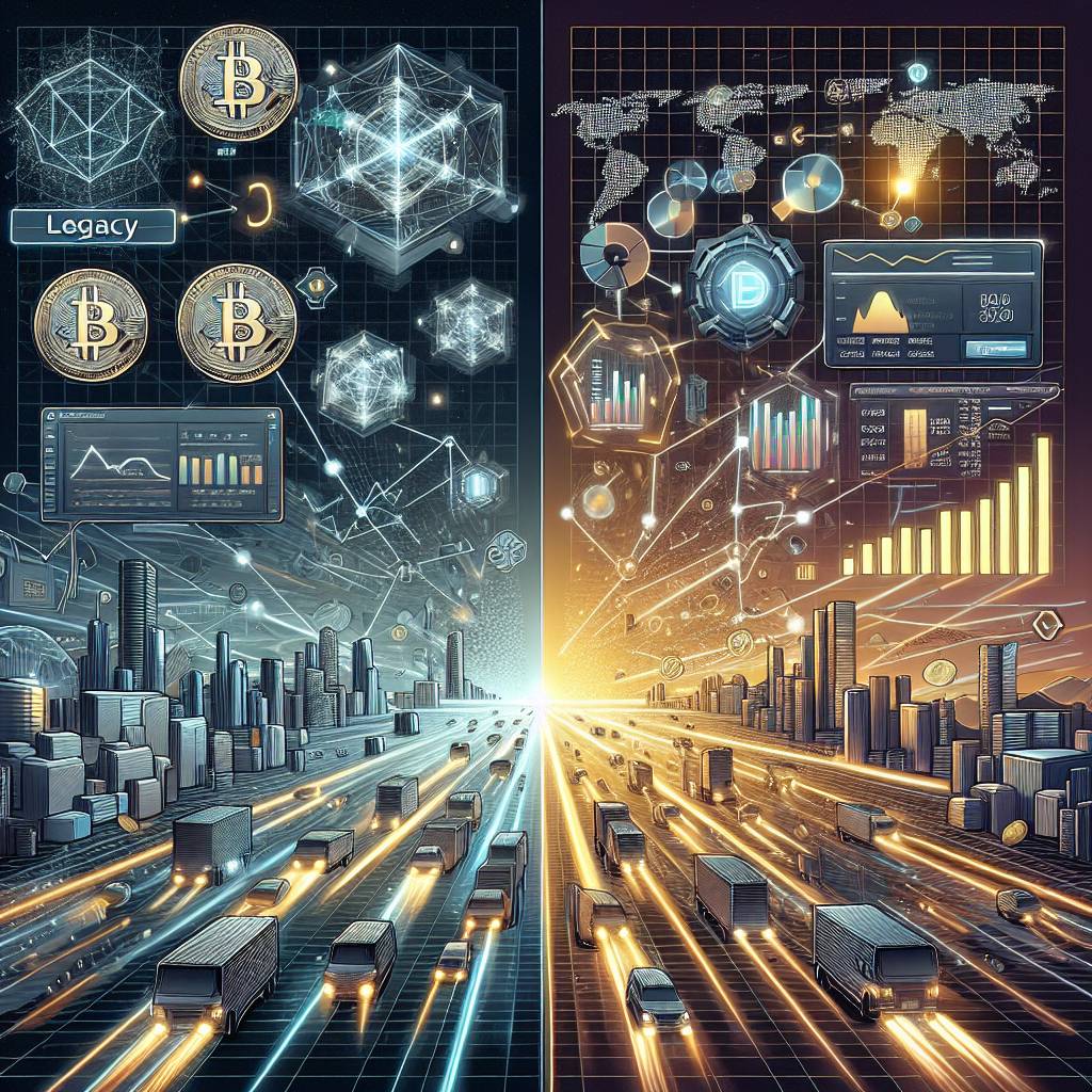 What are the main differences between SegWit and legacy in terms of scalability and network congestion in cryptocurrencies? 📈