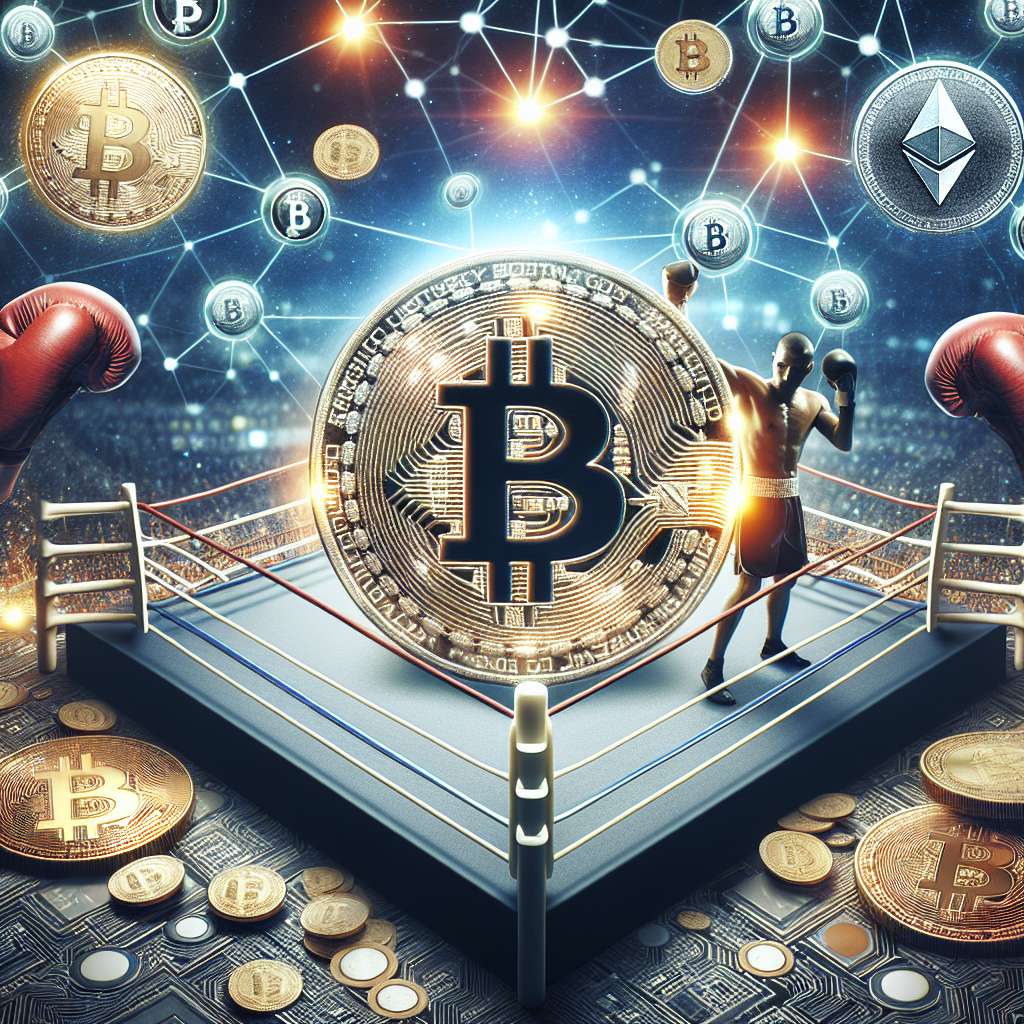 What are the potential cryptocurrency investment opportunities related to the Ryan Garcia vs Tank fight?