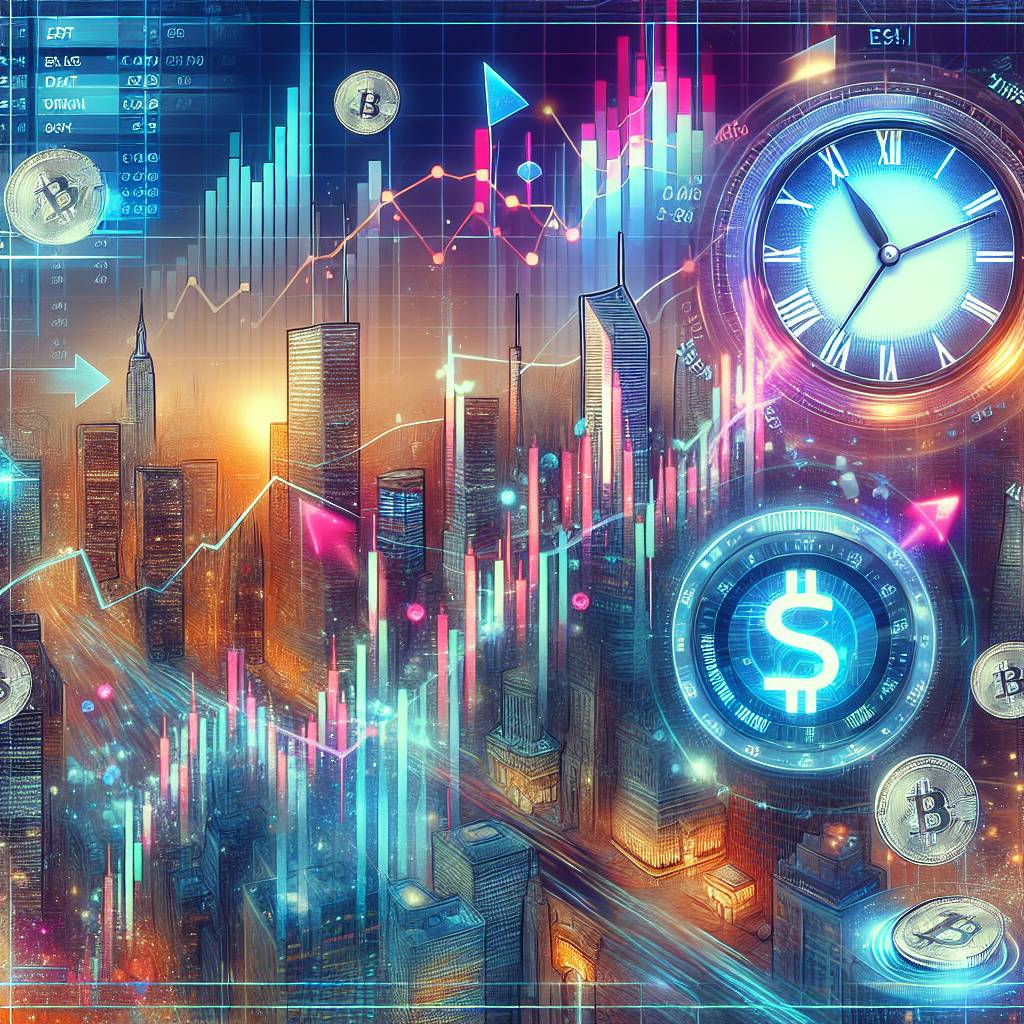 How does the London trading session impact cryptocurrency prices in the EST timezone?