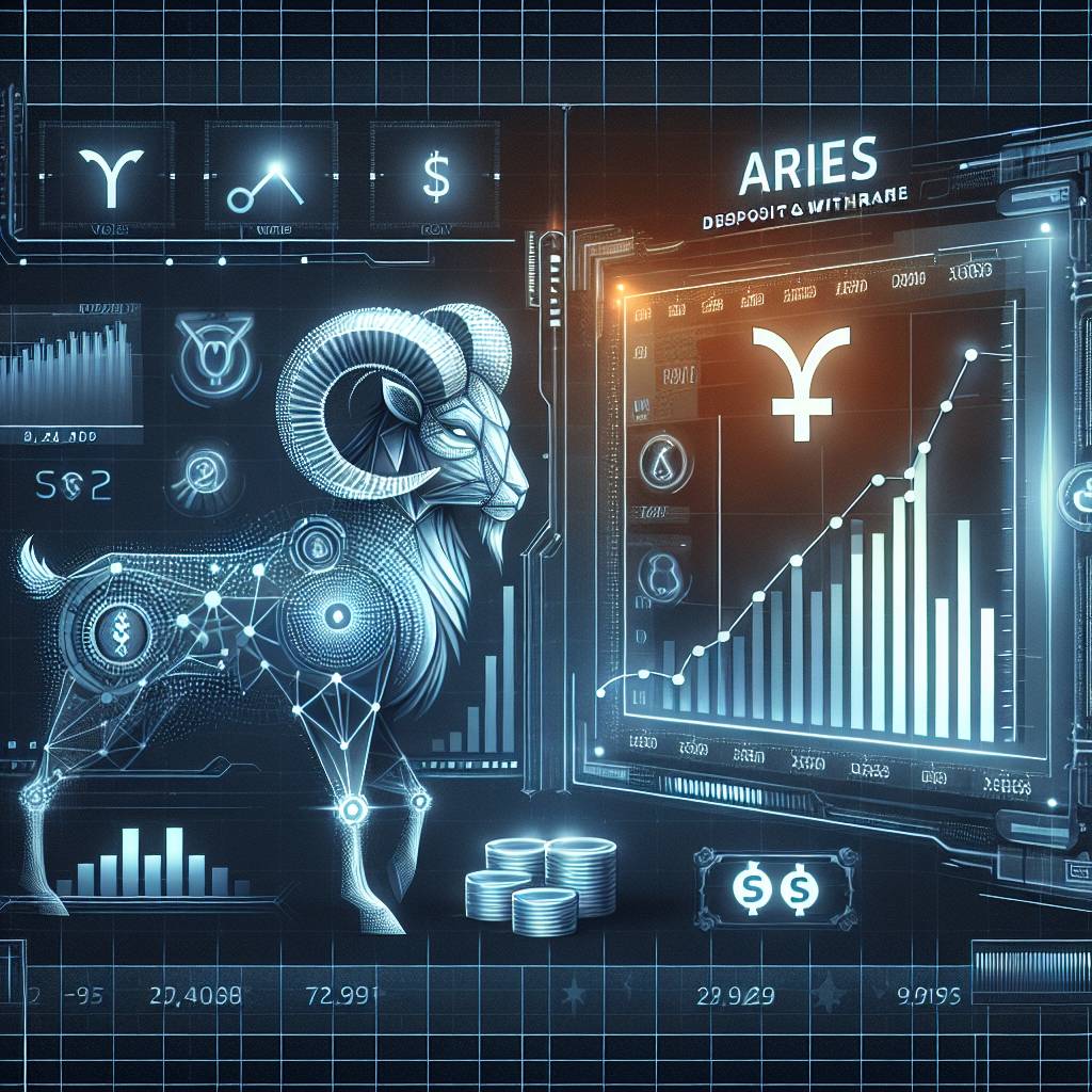 Which aries trading platform allows for the easy deposit and withdrawal of funds?