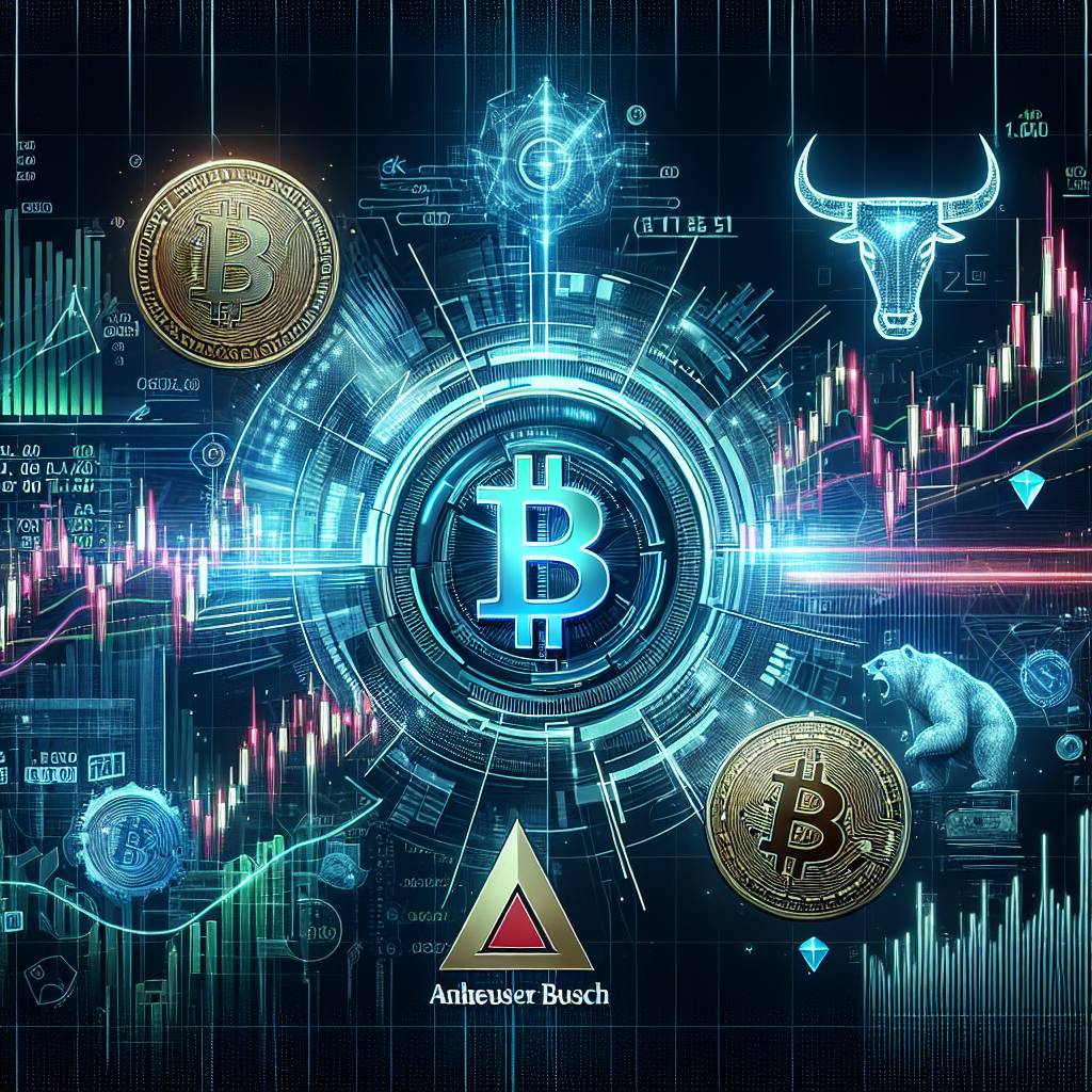 How does the stock price of anheuser busch today compare to the value of popular cryptocurrencies?