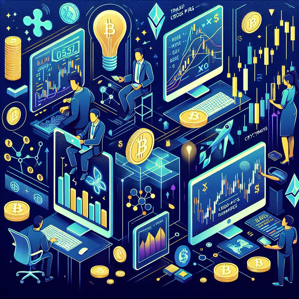 What are the advantages of trading cross pairs compared to traditional cryptocurrency pairs?