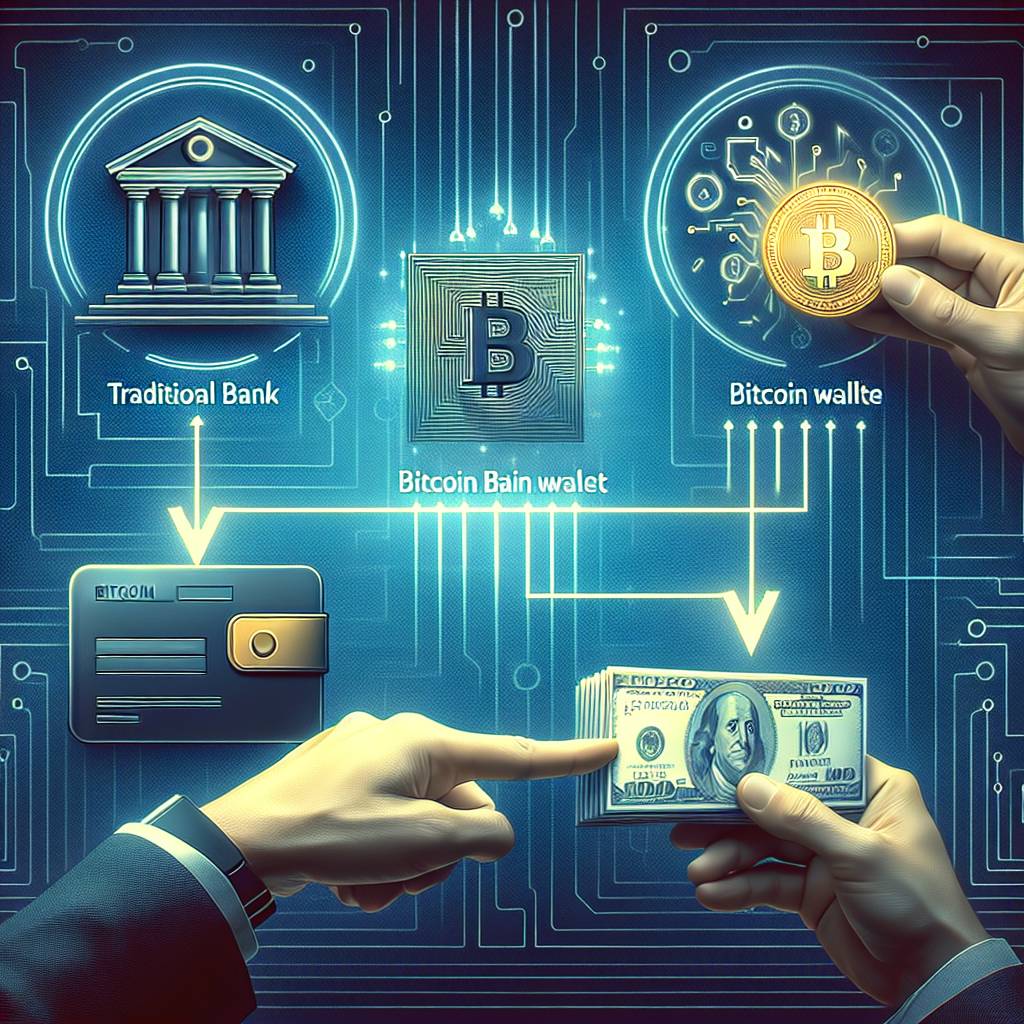 What are the steps to transfer funds from a traditional bank account to a cryptocurrency exchange?