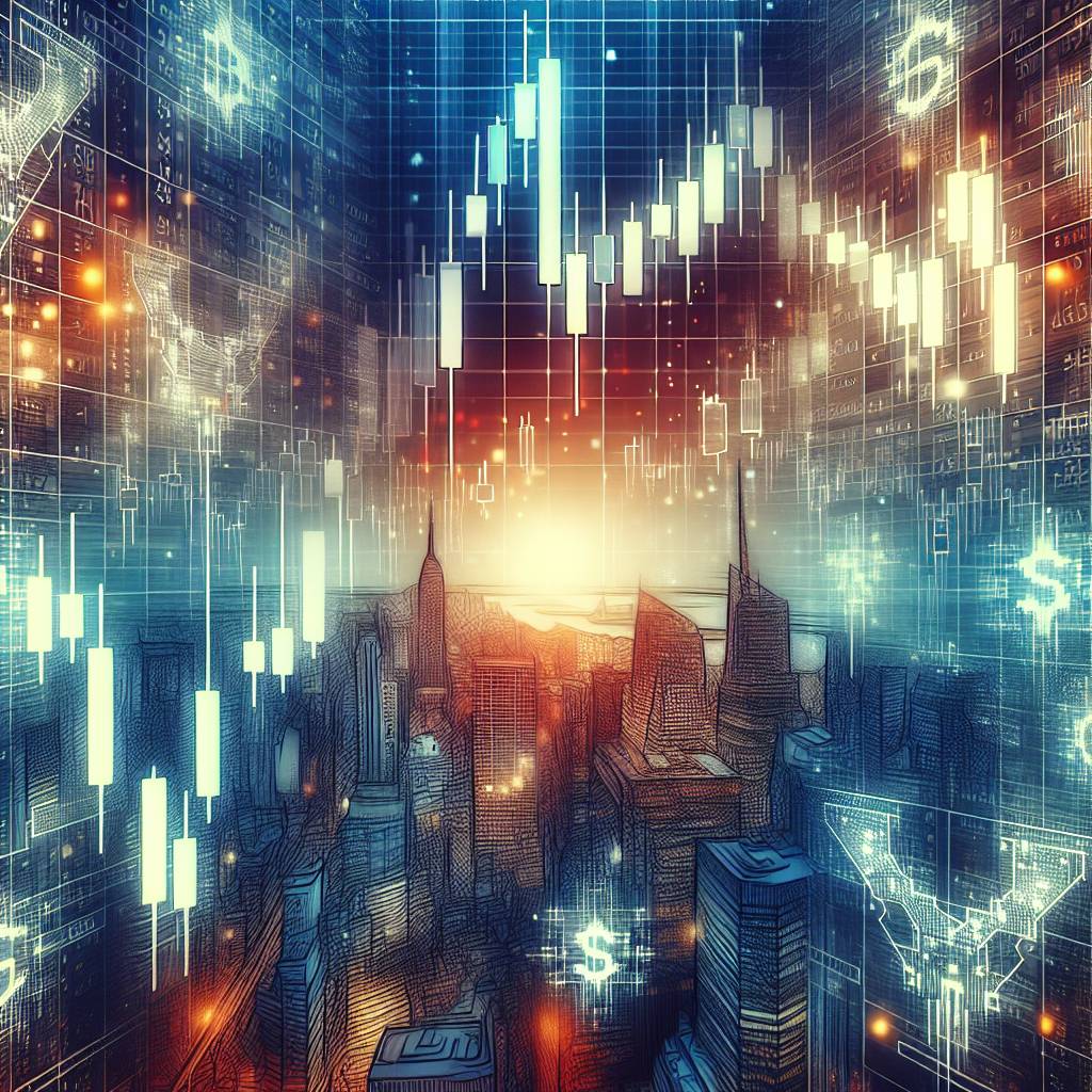 What are the main differences between bullish and bearish candlestick formations in the context of digital currencies?