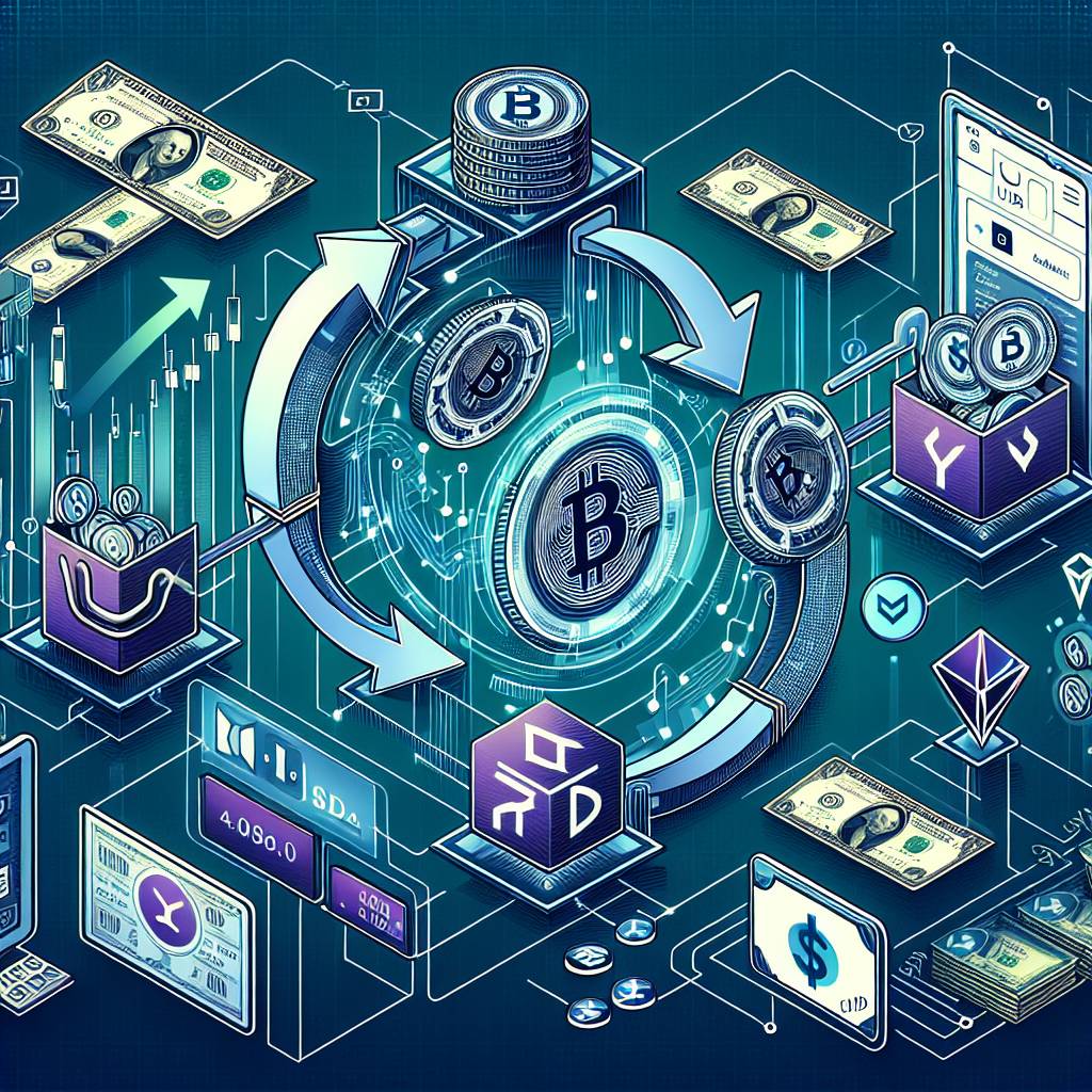 What are the steps to convert حساب العمله into a stablecoin like USDT?