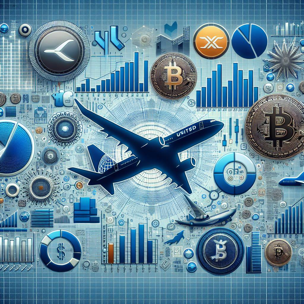 How does the volatility of United Airlines stock today compare to that of popular cryptocurrencies?