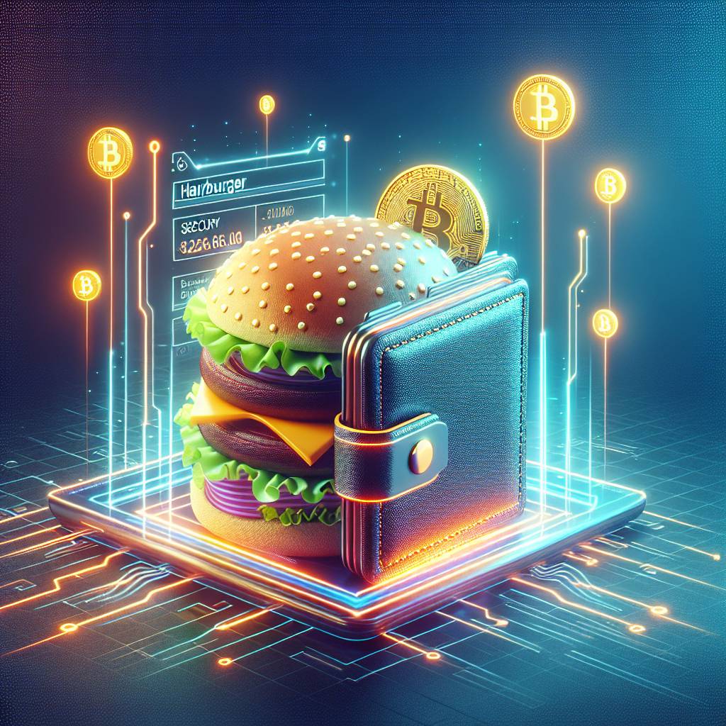 What are the best hamburger wallet options for storing digital currencies securely?