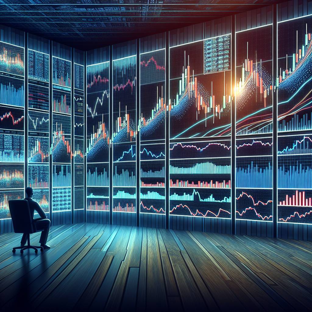 How can I interpret candlestick patterns in cryptocurrency charts to make informed trading decisions?