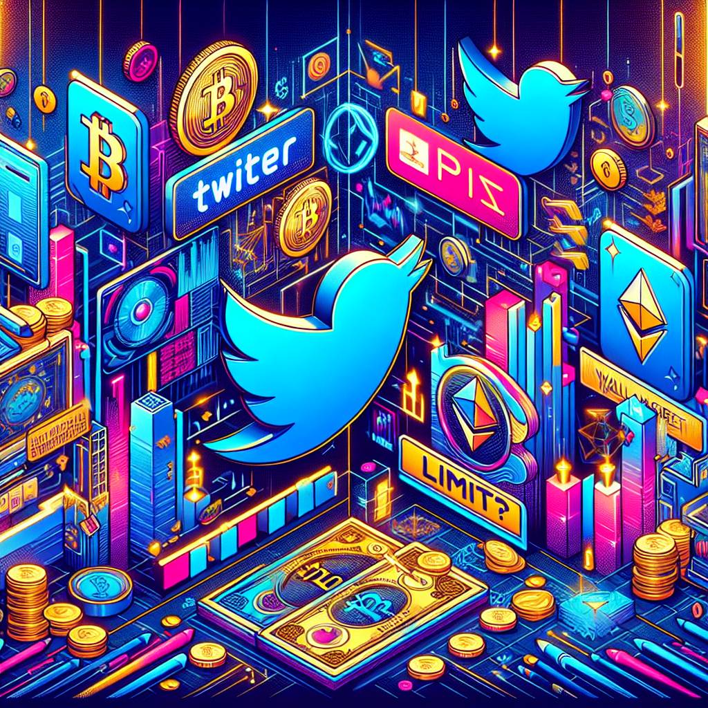 What are the Twitter API limits for cryptocurrency-related accounts?